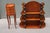 Traditional Antique Art Nouveau Wall Shelf c.1900, Butterfly Shaped Marquetry Shelf, Floral Inlay, French Belle Époque For Sale - Image 3 of 14