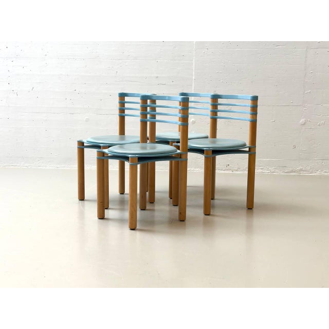 These chairs are the result of a collaboration between swiss designer kurt thut and the chair manufacturer stühle from...