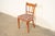 Michael Taylor Antique Italian Regency Fruitwood Inlaid Marquetry Side Chair or Dining Chair For Sale - Image 4 of 16