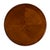 Wood Hellinger Round End Table, Medium Brown For Sale - Image 7 of 9