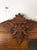 Brown Antique Oak Side by Side With Drop Front Writing Desk and Adjustable Shelves For Sale - Image 8 of 18