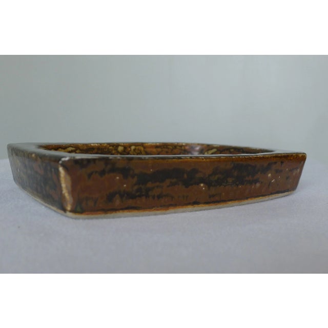 1960s Danish Earthenware Bowl with Scarab Beetles by Jørgen Mogensen for Royal Copenhagen, 1960s For Sale - Image 5 of 10