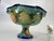 Mid 20th Century Fruit Bowl Footed Ceramic, Santa Rosa, Majolica Style, Vantage Mexican Pottery For Sale - Image 12 of 15
