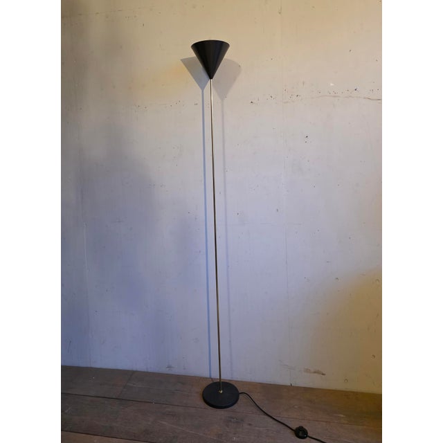 Funnel Floor Lamp by Luigi Caccia Dominioni for Azucena, 1960s For Sale - Image 6 of 6