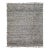 Gray Modern Moroccan Style Shaggy Wool Area Rug For Sale