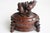 Wood Swiss Oval Jewelry Box in Carved Walnut, 1880 For Sale - Image 7 of 13