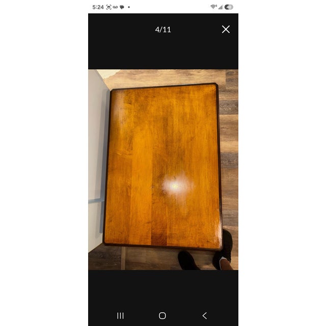 Early 20th Century Walnut Victorian Eastlake Parlor Table With Carved Details For Sale In Chicago - Image 6 of 6