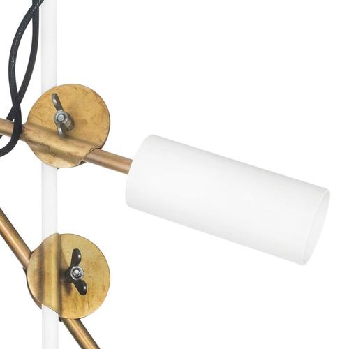 Stav Spot 2 White Ceiling Lamp by Johan Carpner for Konsthantverk For Sale - Image 4 of 7