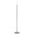Visual Comfort Signature Rousseau 60" Floor Lamp in Polished Nickel with Etched Crystal For Sale