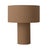 Moonlight Table Lamp - Woven Burlap Shade, Dimmer Switch For Sale In Los Angeles - Image 6 of 12