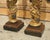 Pair of 17th Century Italian Giltwood and Polychrome Grape Leaf Table Columns For Sale - Image 4 of 18