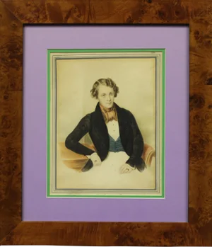Young Gentleman Watercolor