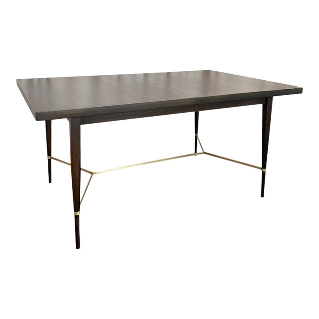 Ebonized Mahogany Extension Dining Table by Paul McCobb for Calvin Furniture For Sale