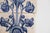 18th Century Baroque Set of Three Tiles Depicting a Flower Vase For Sale - Image 4 of 11