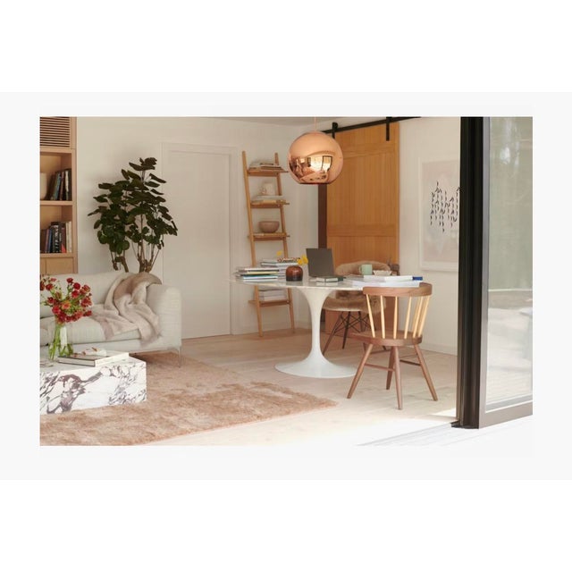 White Knoll Saarinen Dining Table, Round For Sale - Image 8 of 9