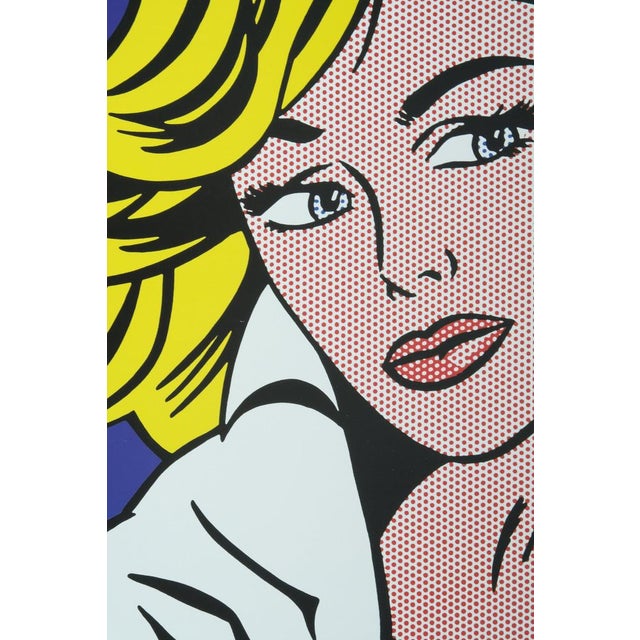 May Be Girl Poster after Roy Lichtenstein For Sale - Image 5 of 8