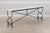 Wrought Iron Base Marble Top Console Sofa Table For Sale - Image 4 of 15