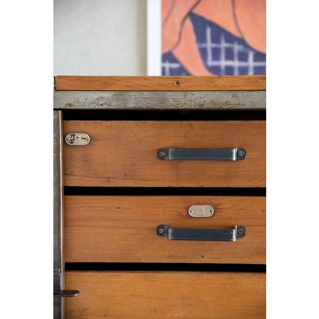 This tool cabinet was bolted to the bed of an Opel Blitz pickup truck, mostly during World War II. The Blitz wasn't a...