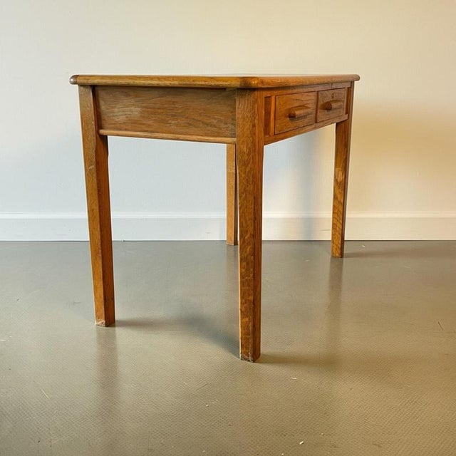Abbess Desk in Wood, 1940s For Sale - Image 10 of 11