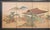 Stunning antique circa 1800s Japanese 6-Panel painted Byobu (folding screen), depicting a scene from the 11th century...