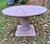 Round Table in Red Verona Marble with Square Base, Early 19th Century For Sale - Image 6 of 7