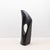 Modern Abstract Sculpture in Black Oak by Patrick Coard Paris For Sale - Image 9 of 12
