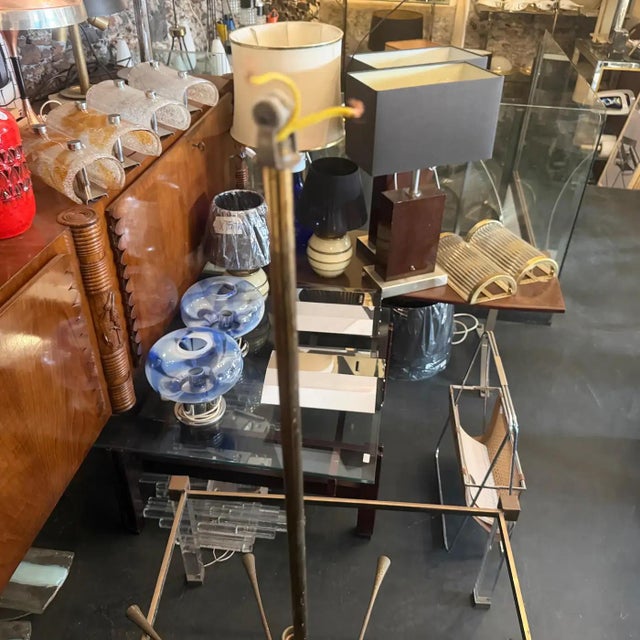 1950s Mid-Century Modern Huge Sputnik Chandelier by Oscar Torlasco for Lumi For Sale - Image 12 of 18