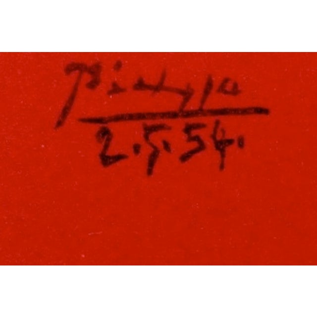 Pablo Picasso, Suite de 180 Dessins de Picasso, Original Colour Lithograph, 1954 For Sale - Image 6 of 8