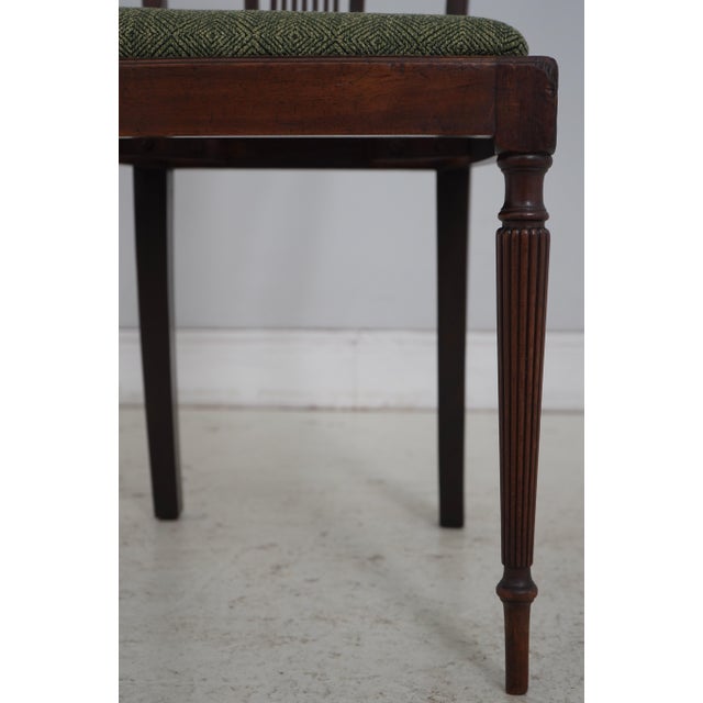 Vintage Mahogany Balloon Back Sheraton Side Chair For Sale - Image 14 of 18