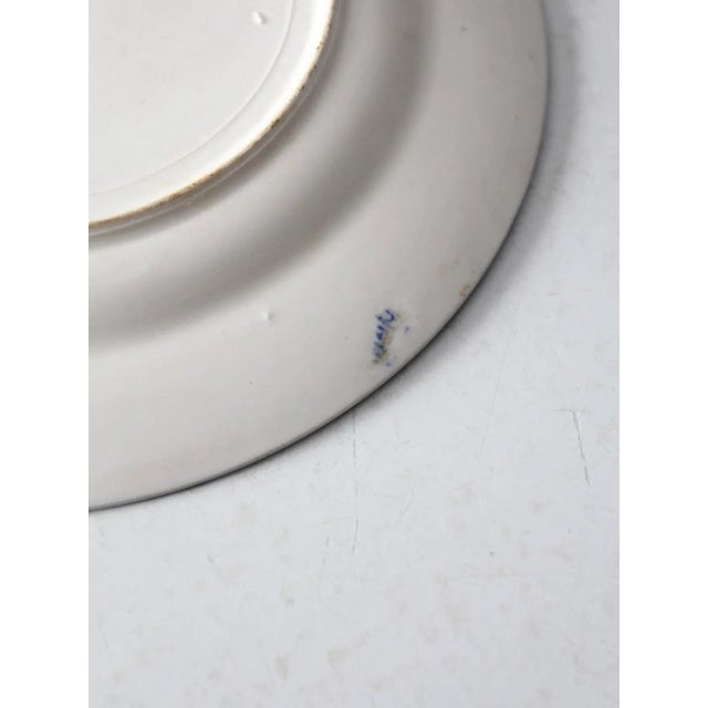 Vintage Japanese Blue Willow Ware Plate and Bowl Set of 2 For Sale - Image 9 of 12