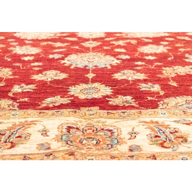 Brown Middle Eastern Rug in Wool For Sale - Image 8 of 11