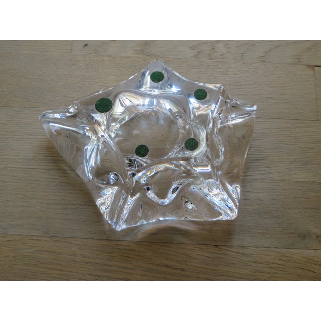 Lead Crystal Big Cigar Ashtray Chairish