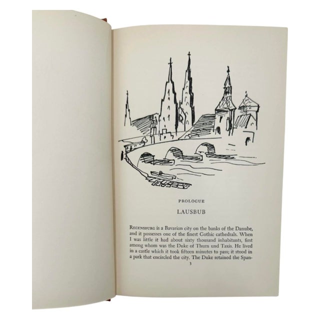 Paper Life Class Ludwig Bemelmans 1938 First Edition Hardcover Book For Sale - Image 7 of 13
