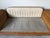 1970s Vintage Coastal Organic - Rattan Sofa With Rolled Arms & Striped Cushions For Sale - Image 14 of 18