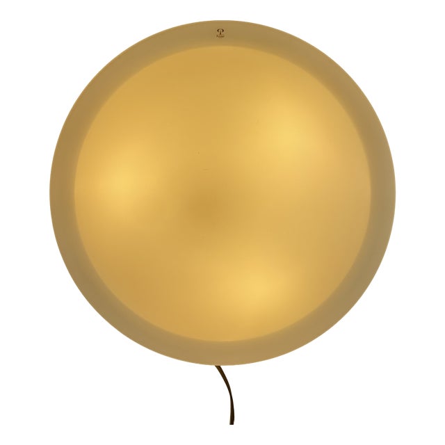 Opaline Glass Ceiling Lamp from Peill & Putzler, Germany, 1980s For Sale