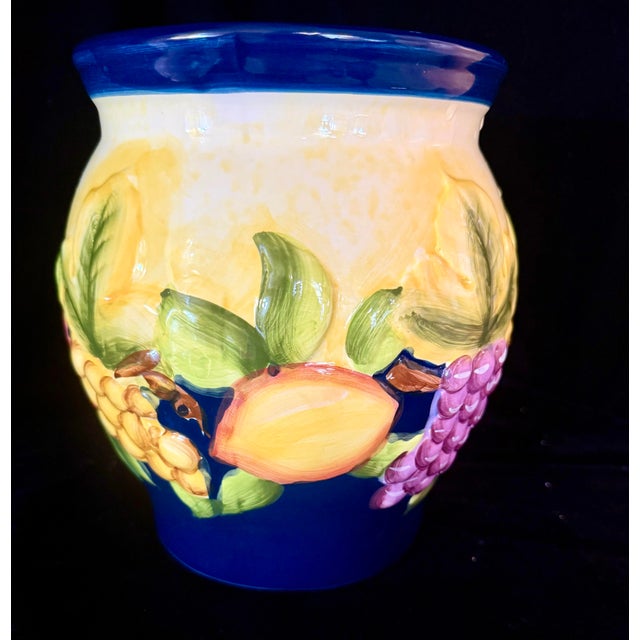 Nonni’s Hand-Painted Biscotti Jar For Sale - Image 11 of 11