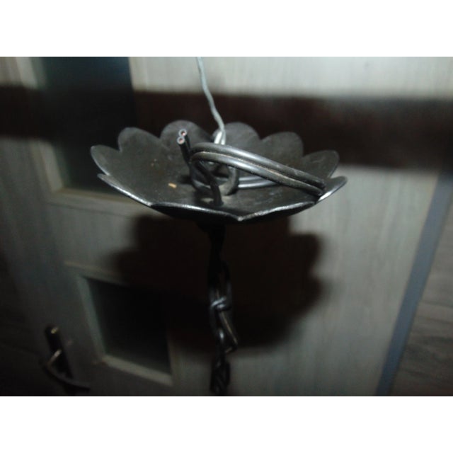 Metal Vintage Metal Lamp, 1980s For Sale - Image 7 of 9