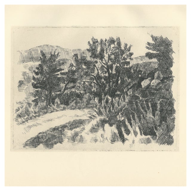 Giorgio Morandi, Road, 1927-1957, Lithograph For Sale