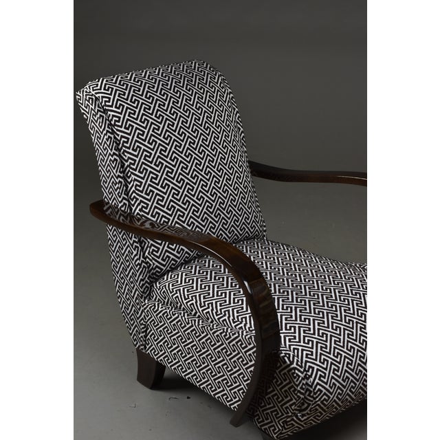 Polish Art Deco Armchair, 1930s-1940s For Sale - Image 12 of 13