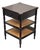Colonial Revival Turned Leg Cane Side Table For Sale