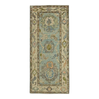 Turkish Oushak Rug 2'2"x 4'10" #20110 For Sale