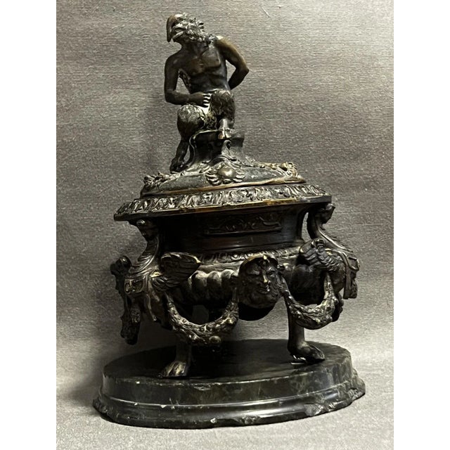 Inkwell in the style of Severo Calzetta Da Ravenna For Sale - Image 5 of 13