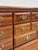Wood Vintage Dresser American Drew Nine Drawer Lowboy Traditional Brass Hardware For Sale - Image 7 of 18