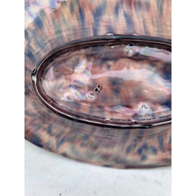 19th Century Majolica Palissy Crawfish Platter Thomas Sergent For Sale - Image 11 of 11