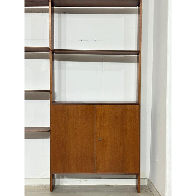 Mid-Century Modern Modular Wall Shelf in Teak by Interna-Peter Pedrides, 1960s For Sale - Image 15 of 18