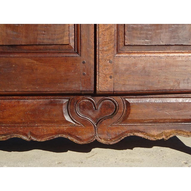 Antique 18th Century Walnut Wedding Buffet For Sale - Image 17 of 18