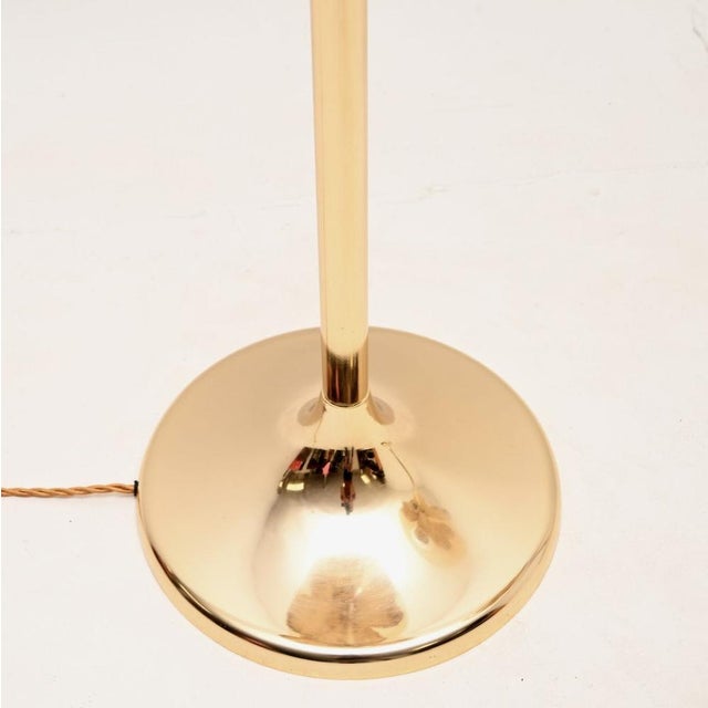 Vintage Italian Brass Palm Tree Floor Lamps, 1970, Set of 2 For Sale - Image 10 of 11