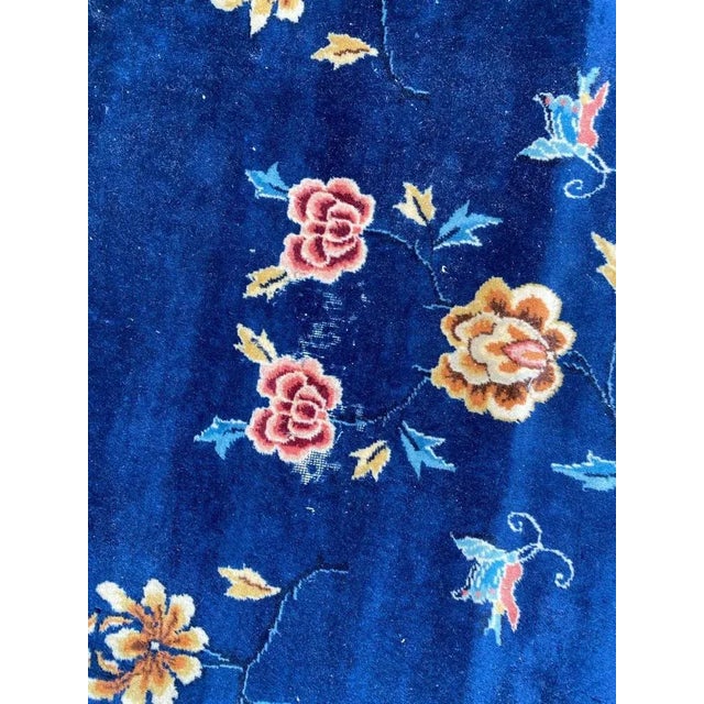 Vintage Hereke Chinese Design Rug For Sale - Image 6 of 18