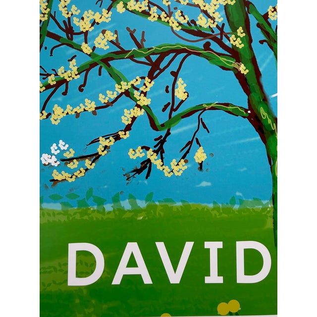 David Hockney, a Year in Normandie (Blossom Tree), 2020-2021 (Detail) Composite iPad Painting, Copyright David Hockney, Printed in Uk For Sale - Image 9 of 11