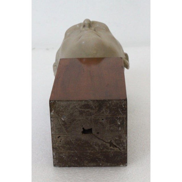 Morris Lapidus Sculpture of Fontainebleau Architect For Sale - Image 9 of 10